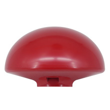 Flagknop rød plast Ø16 cm